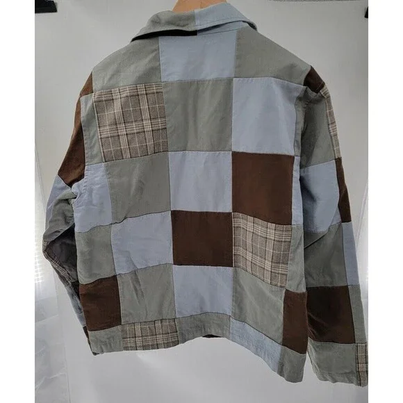 Stüssy Madras Patchwork Zip Jacket Madras Patchwork Zip Jacket – Premier